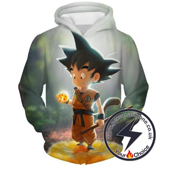 Dragon Ball Z - Kid Goku 3D - Hoodies